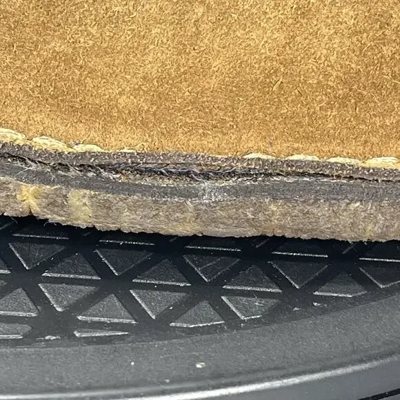 Johnston & Murphy Men's Brown Suede Leather Crepe Sole Chelsea Boots Size 9.5 M - Picture 4 of 9